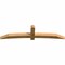 Ekena Millwork Bellingham Rough Sawn Timber Gable Bracket, Western Red Cedar, 108"W x 27"H x 6"D x 6"F, 6/12 Pitch GBW108X27X0606BEL00RWR - alternate 4